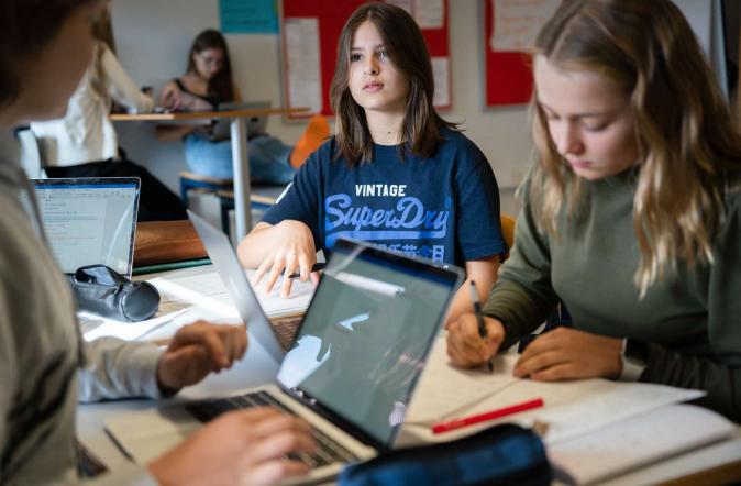 Undervisningssituation fra en skole i Rudersdal Kommune