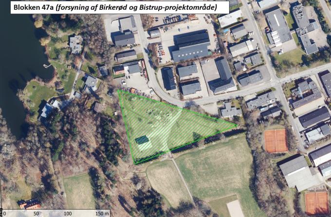 Blokken 47A i Birkerød er den ene af to foreslåede muligheder